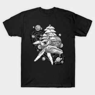 Space Whale Tree of life T-Shirt